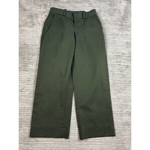 Horace Small Trousers Womens 10 Olive Green Sentry Uniform Pants Straight Leg‎